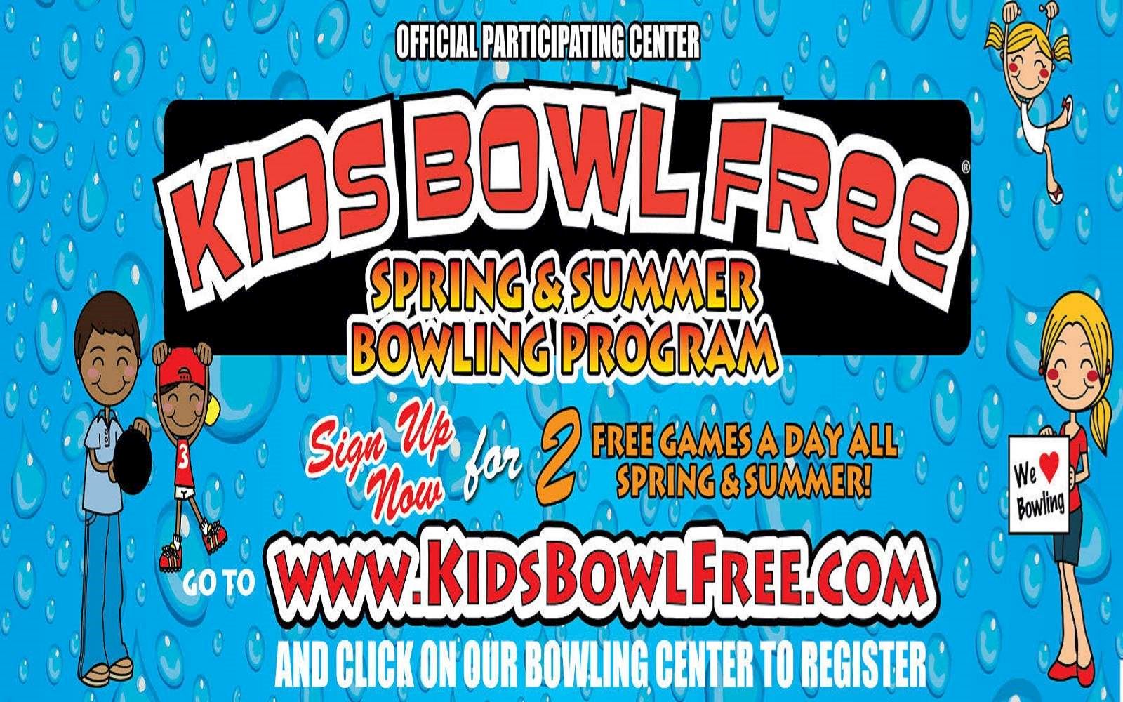 Follow this link to sign up for our Kids Bowl Free Summer Program!   By Clarksville  Strike & Spare